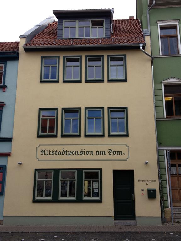 Altstadtpension Am Dom Erfurt Eksteriør bilde